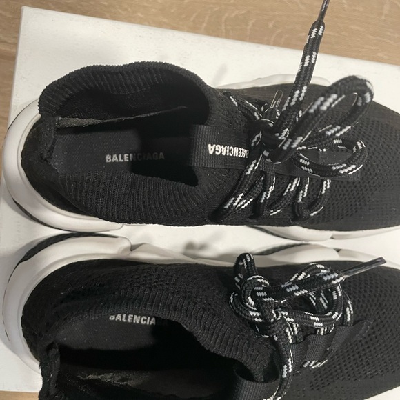 Mens Balenciaga speed lace up sneakers Size 8 US/40 EU    In good Condition - Picture 10 of 11